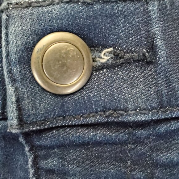 Catherines Jeans Womens 1X  18/20W Blue True Stretch Denim Straight - Picture 8 of 11